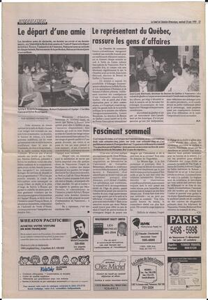 Le Soleil de Colombie-Britannique, June 23, 1995, page 16