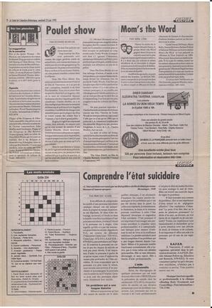 Le Soleil de Colombie-Britannique, June 23, 1995, page 13