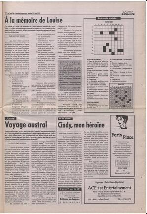 Le Soleil de Colombie-Britannique, June 16, 1995, page 17