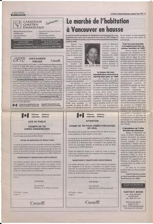 Le Soleil de Colombie-Britannique, June 9, 1995, page 8