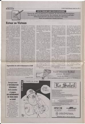 Le Soleil de Colombie-Britannique, June 9, 1995, page 2