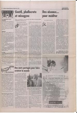 Le Soleil de Colombie-Britannique, June 9, 1995, page 11