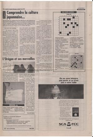 Le Soleil de Colombie-Britannique, June 2, 1995, page 13