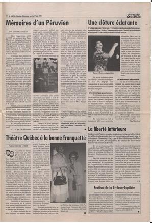 Le Soleil de Colombie-Britannique, June 2, 1995, page 11
