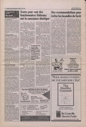 Le Soleil de Colombie-Britannique, May 19, 1995, page 7