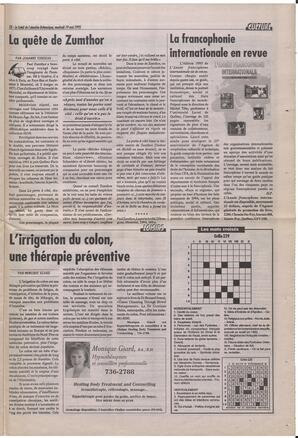 Le Soleil de Colombie-Britannique, May 19, 1995, page 17