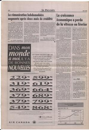 Le Soleil de Colombie-Britannique, May 19, 1995, page 12