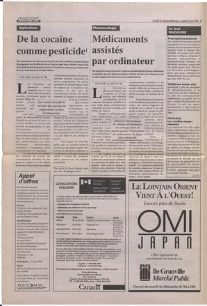 Le Soleil de Colombie-Britannique, May 12, 1995, page 8