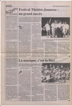 Le Soleil de Colombie-Britannique, May 12, 1995, page 12