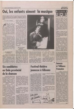 Le Soleil de Colombie-Britannique, April 28, 1995, page 13