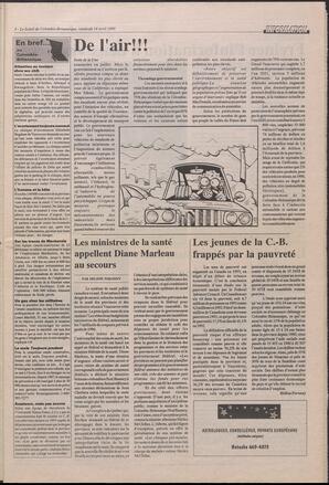 Le Soleil de Colombie-Britannique, April 14, 1995, page 3