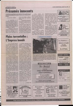 Le Soleil de Colombie-Britannique, March 31, 1995, page 16