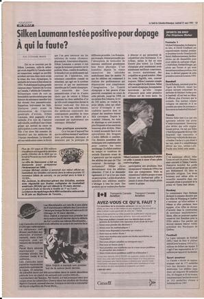 Le Soleil de Colombie-Britannique, March 31, 1995, page 12