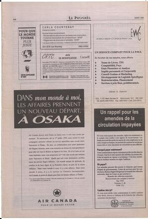 Le Soleil de Colombie-Britannique, March 24, 1995, page 12