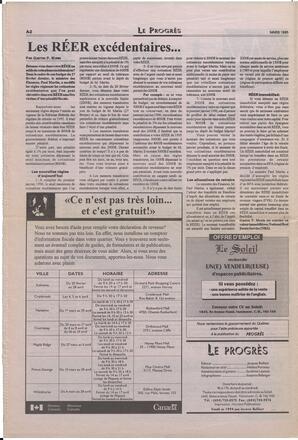 Le Soleil de Colombie-Britannique, March 24, 1995, page 10