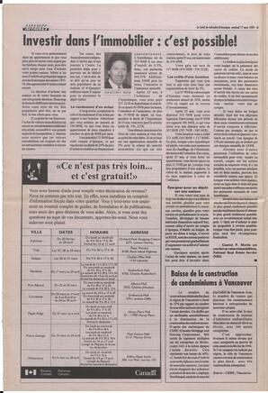 Le Soleil de Colombie-Britannique, March 17, 1995, page 6
