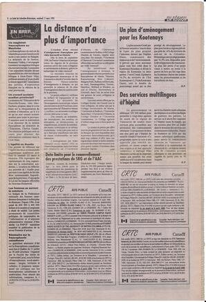 Le Soleil de Colombie-Britannique, March 17, 1995, page 5