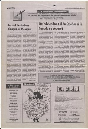 Le Soleil de Colombie-Britannique, March 10, 1995, page 2