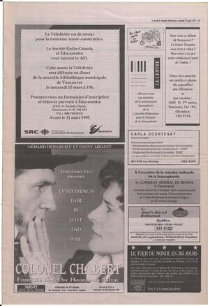 Le Soleil de Colombie-Britannique, March 10, 1995, page 12