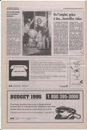 Le Soleil de Colombie-Britannique, March 3, 1995, page 4