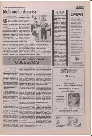 Le Soleil de Colombie-Britannique, March 3, 1995, page 13