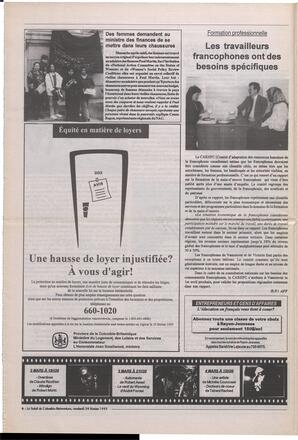 Le Soleil de Colombie-Britannique, February 24, 1995, page 6