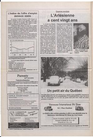 Le Soleil de Colombie-Britannique, February 24, 1995, page 4