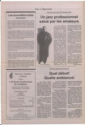 Le Soleil de Colombie-Britannique, February 10, 1995, page 8