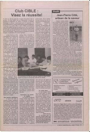 Le Soleil de Colombie-Britannique, February 10, 1995, page 3