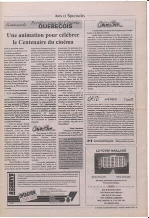 Le Soleil de Colombie-Britannique, February 3, 1995, page 9
