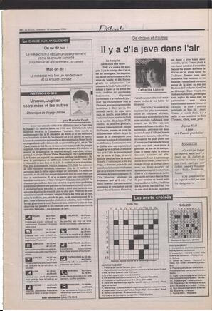 Le Soleil de Colombie-Britannique, December 16, 1994, page 19