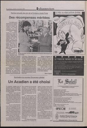 Le Soleil de Colombie-Britannique, December 2, 1994, page 2