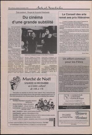 Le Soleil de Colombie-Britannique, December 2, 1994, page 10
