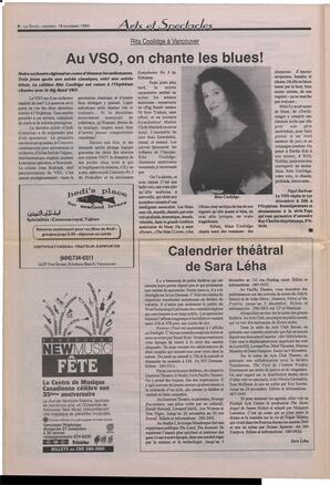 Le Soleil de Colombie-Britannique, November 18, 1994, page 6
