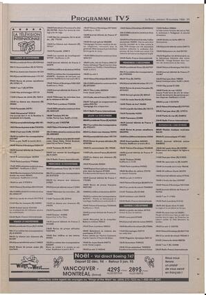 Le Soleil de Colombie-Britannique, November 18, 1994, page 15