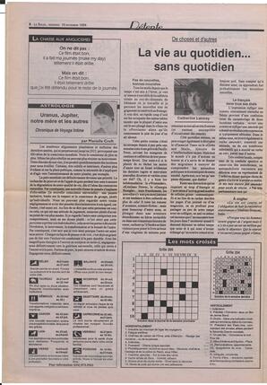 Le Soleil de Colombie-Britannique, November 18, 1994, page 12