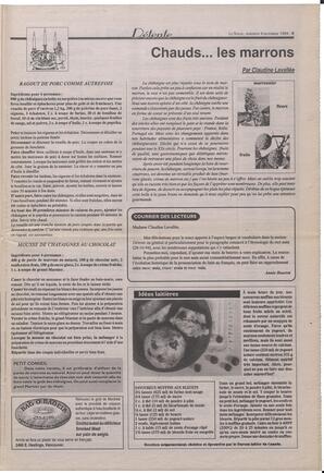 Le Soleil de Colombie-Britannique, November 4, 1994, page 9