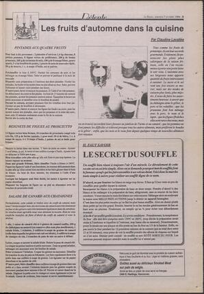 Le Soleil de Colombie-Britannique, October 7, 1994, page 9