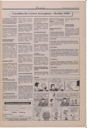 Le Soleil de Colombie-Britannique, October 7, 1994, page 7