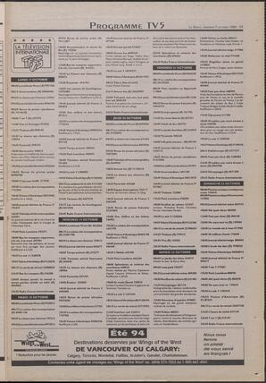 Le Soleil de Colombie-Britannique, October 7, 1994, page 11