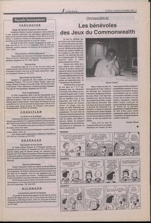 Le Soleil de Colombie-Britannique, September 2, 1994, page 7