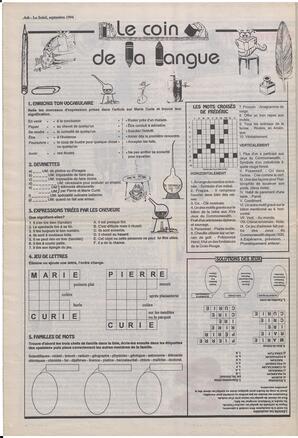 Le Soleil de Colombie-Britannique, September 2, 1994, page 17