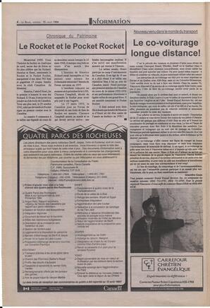 Le Soleil de Colombie-Britannique, July 15, 1994, page 4