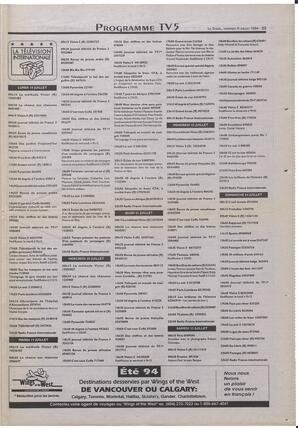 Le Soleil de Colombie-Britannique, July 8, 1994, page 23