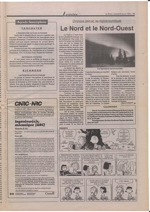 Le Soleil de Colombie-Britannique, July 8, 1994, page 19