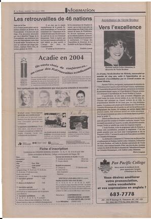 Le Soleil de Colombie-Britannique, July 1, 1994, page 4
