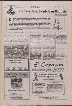 Le Soleil de Colombie-Britannique, June 17, 1994, page 17