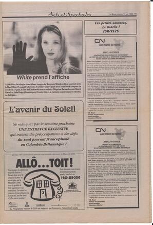 Le Soleil de Colombie-Britannique, June 17, 1994, page 11