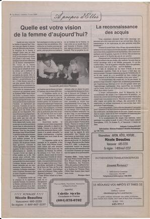 Le Soleil de Colombie-Britannique, June 3, 1994, page 6