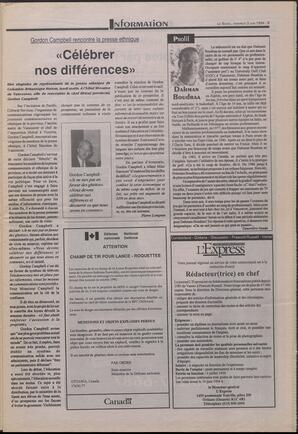 Le Soleil de Colombie-Britannique, June 3, 1994, page 3
